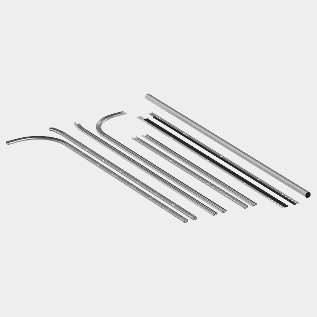 Направляющие и октагональный вал